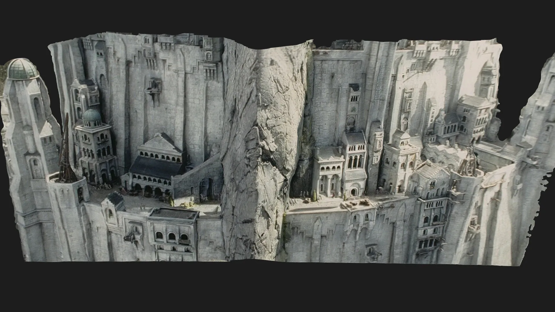 PBR Game 3D Models - Minas Tirith Lord Of The Rings