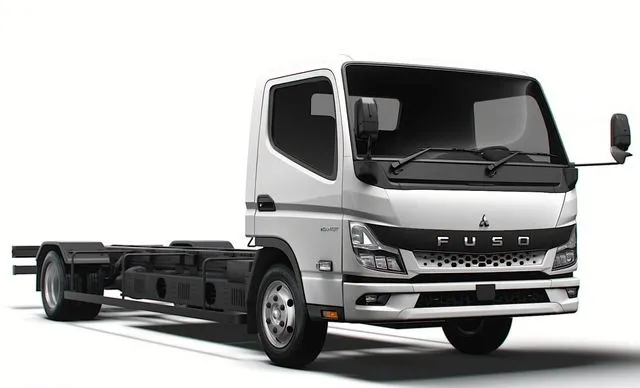 PBR Game 3D Models - Mitsubishi Fuso E Canter 4750 2024