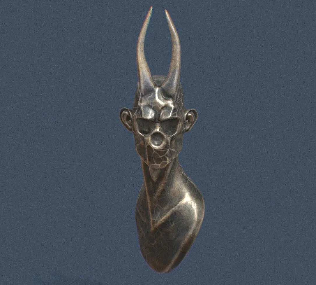 PBR Game 3D Models – Mki Skull