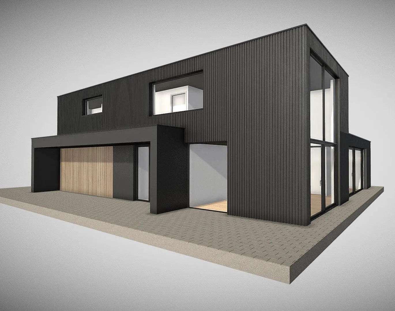 PBR Game 3D Models - Modern House 2