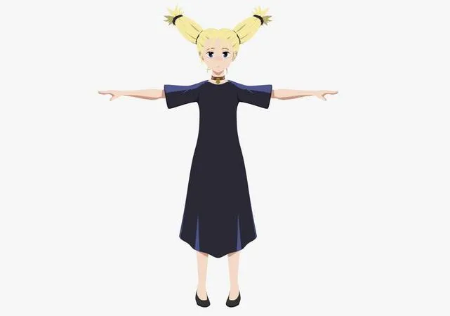 PBR Game 3D Models - Momo – Jujutsu Kaisen