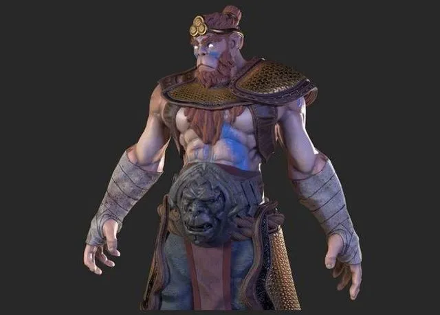 PBR Game 3D Models - Monkey King