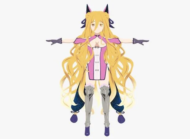 PBR Game 3D Models - MuKuro Date a live