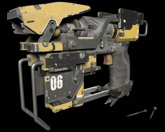 PBR Game 3D Models - N-06 3D Rendition
