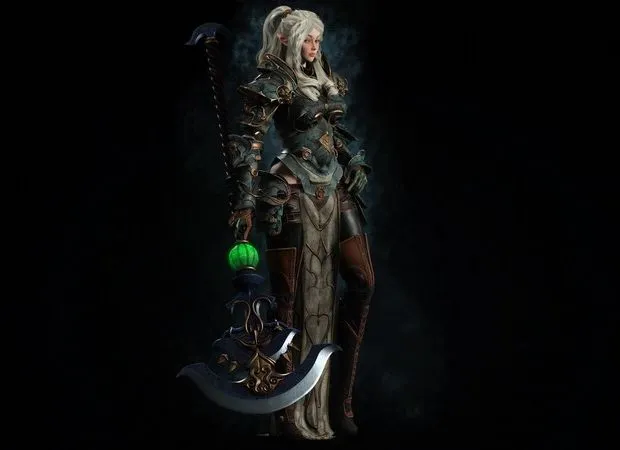 PBR Game 3D Models - Nehira anime character