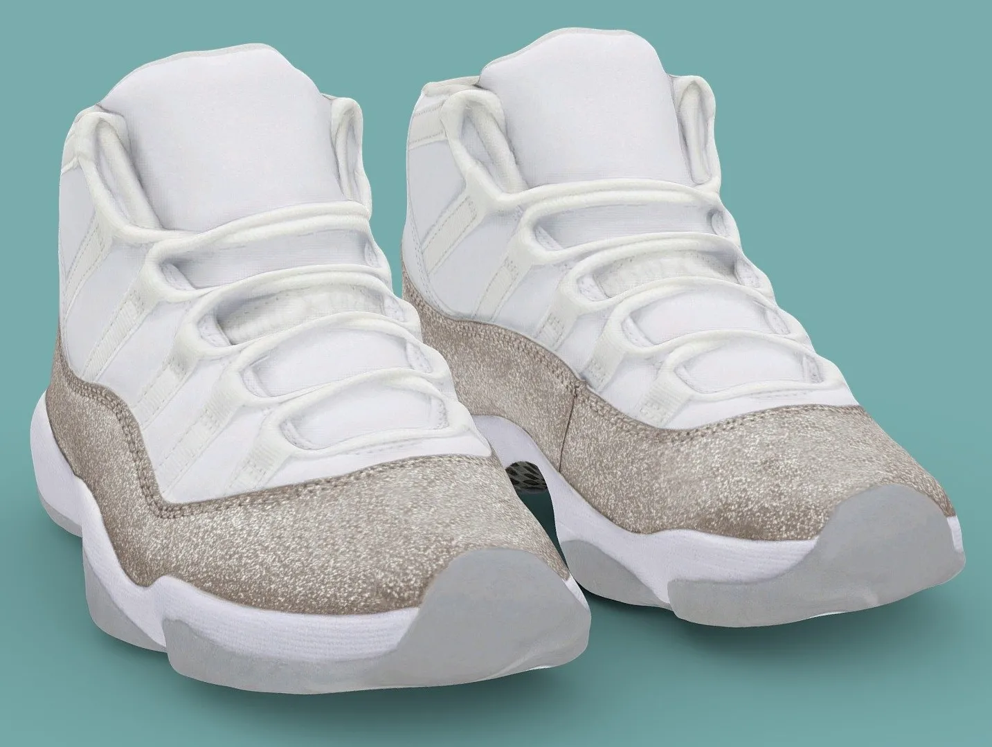 PBR Game 3D Models - Nike Air Jordan 11 Retro