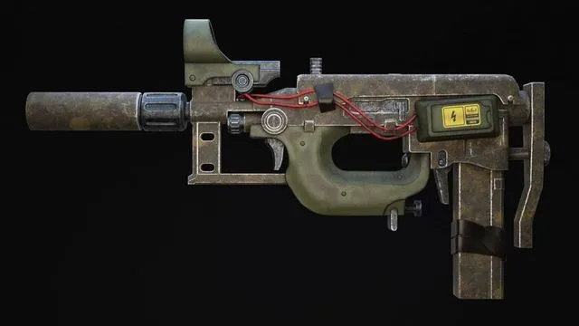 PBR Game 3D Models - Nyx Rifle Scifi