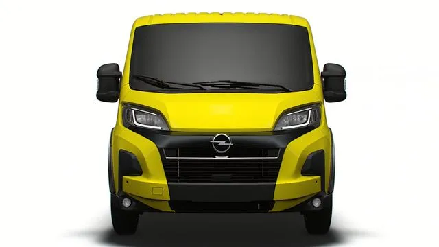 PBR Game 3D Models - Opel Movano Van L1H1 2024