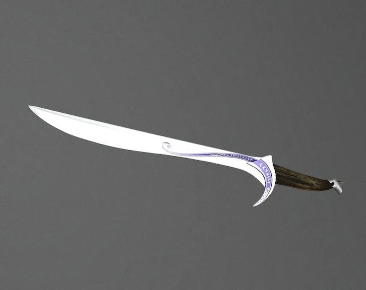 PBR Game 3D Models - Orcrist lotr