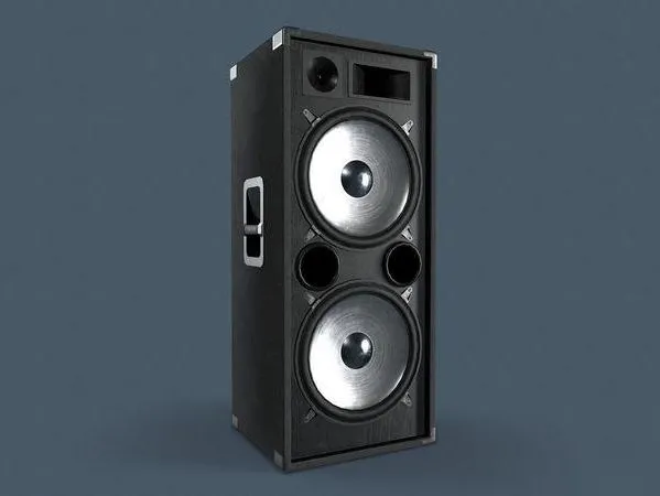PBR Game 3D Models - PA Speaker