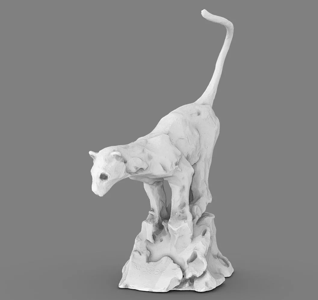 PBR Game 3D Models - Panthere Prete A Bondir