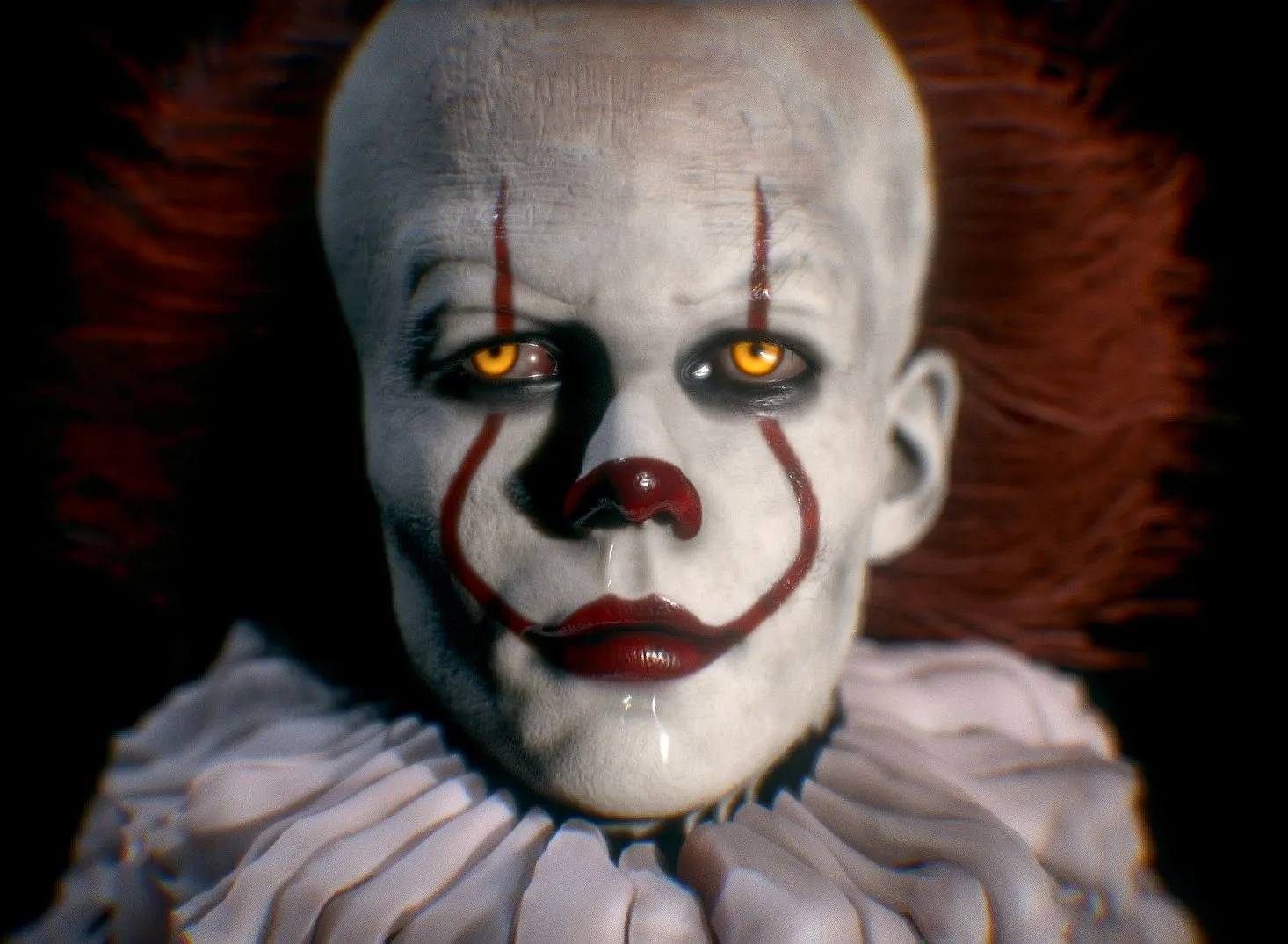 PBR Game 3D Models - Pennywisethe Dancing Clown 2017