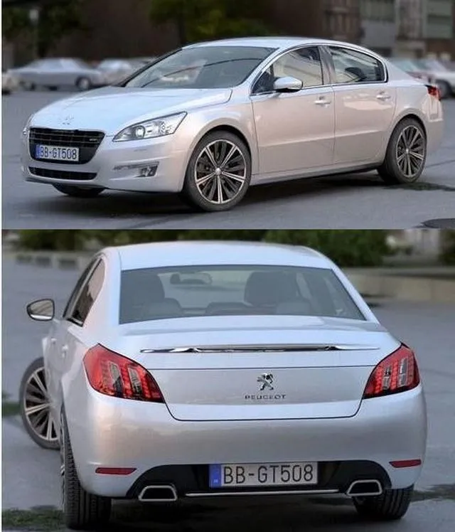PBR Game 3D Models - Peugeot 508 2011