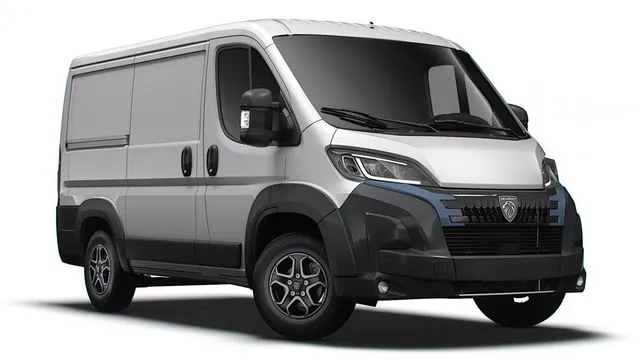 PBR Game 3D Models - Peugeot Boxer Van L1H1 2024