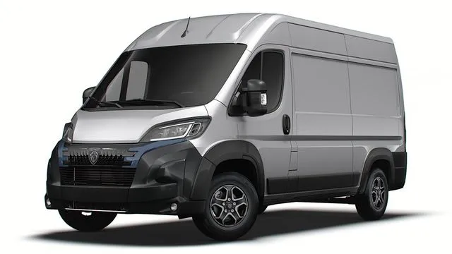 PBR Game 3D Models - Peugeot Boxer Van L2H2 2024