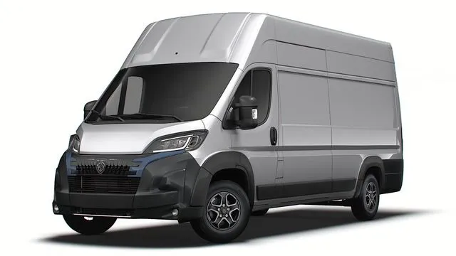 PBR Game 3D Models - Peugeot Boxer Van L4H3 2024