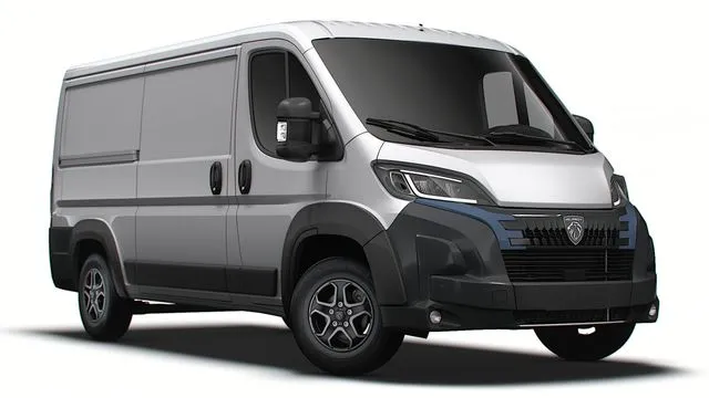 PBR Game 3D Models - Peugeot e Boxer Van L2H1 2024