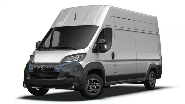 PBR Game 3D Models - Peugeot e Boxer Van L3H3 2024
