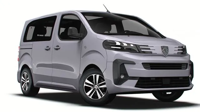 PBR Game 3D Models - Peugeot e Traveller L1 2024