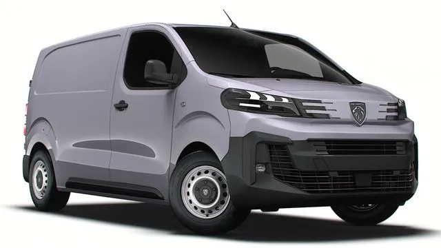 PBR Game 3D Models - Peugeot Expert Van L2 2024