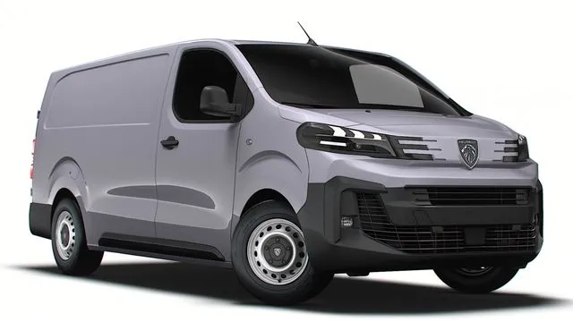PBR Game 3D Models - Peugeot Expert Van L3 2024