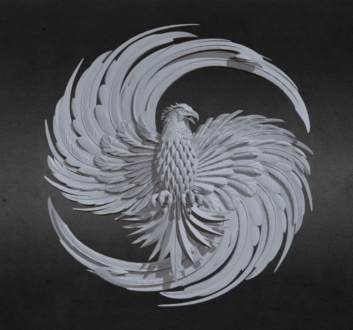 PBR Game 3D Models - Phoenix