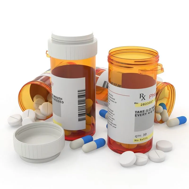 PBR Game 3D Models - Pill Bottle Set