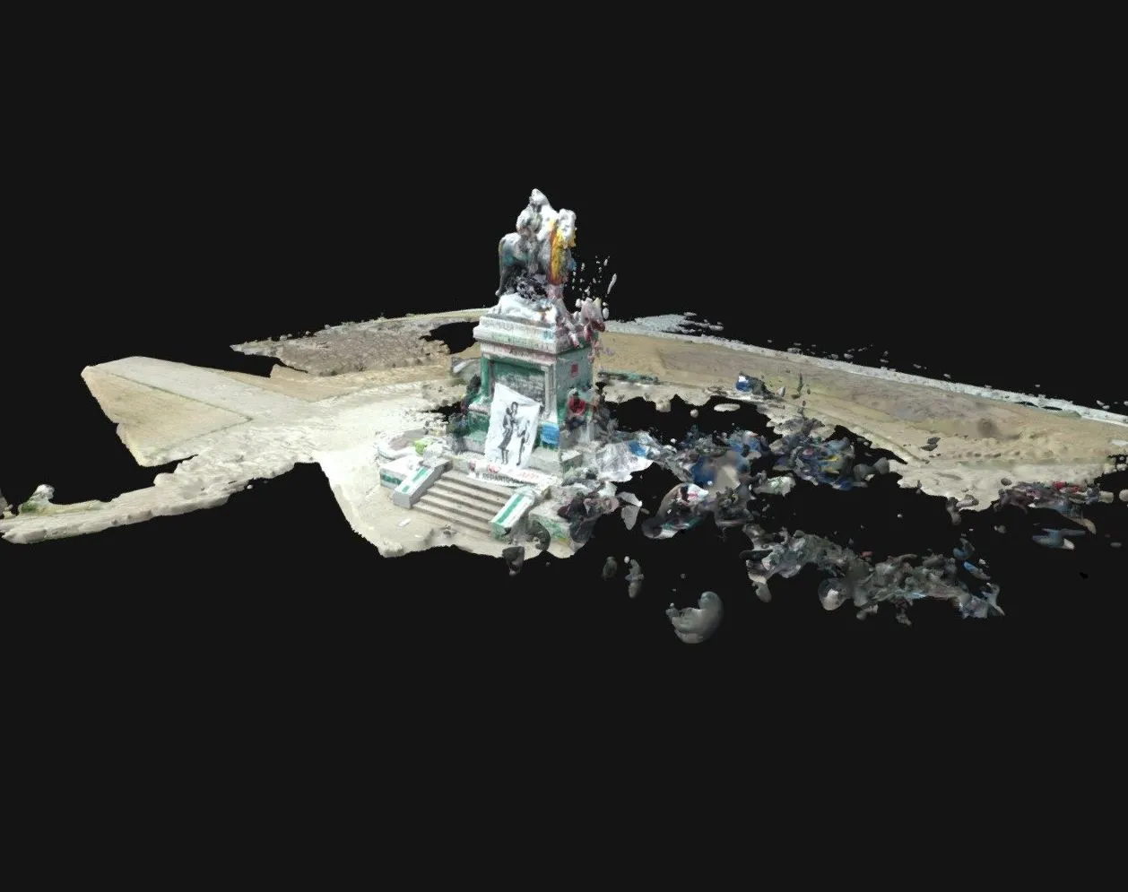 PBR Game 3D Models - Plaza Dignidad Nov25