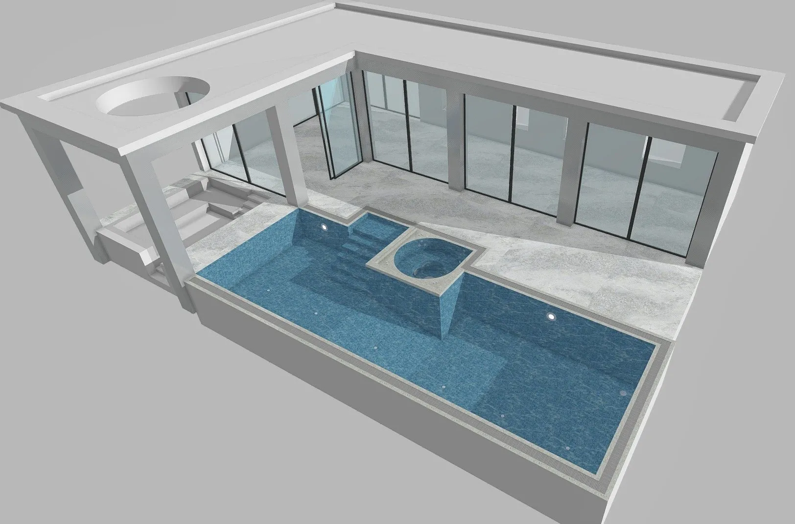 PBR Game 3D Models - Pool 4