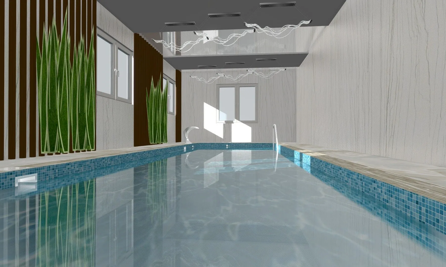 PBR Game 3D Models - Pool 5