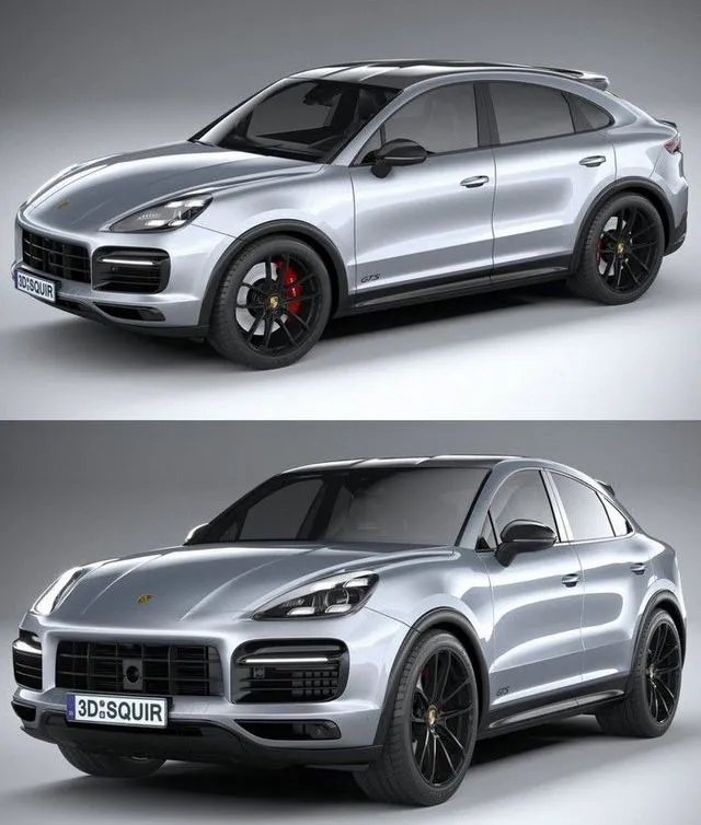 PBR Game 3D Models - Porsche Cayenne GTS Coupe 2020