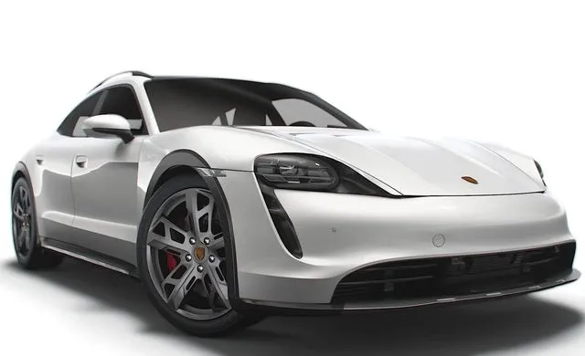 PBR Game 3D Models - Porsche Taycan 4 Cross Turismo 2022