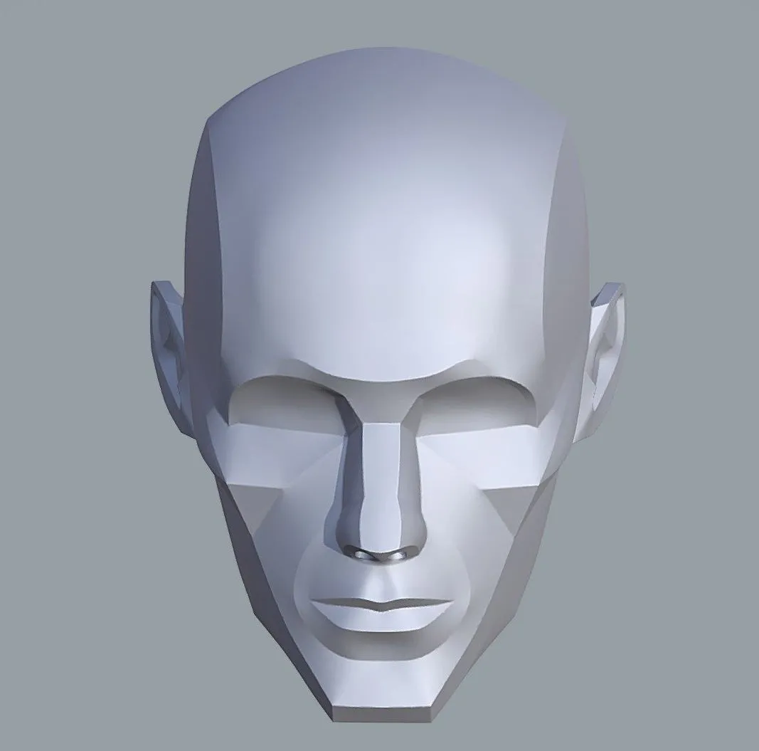 PBR Game 3D Models - Portrait Construction For Artists