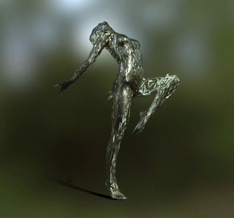 PBR Game 3D Models - Pose01a0
