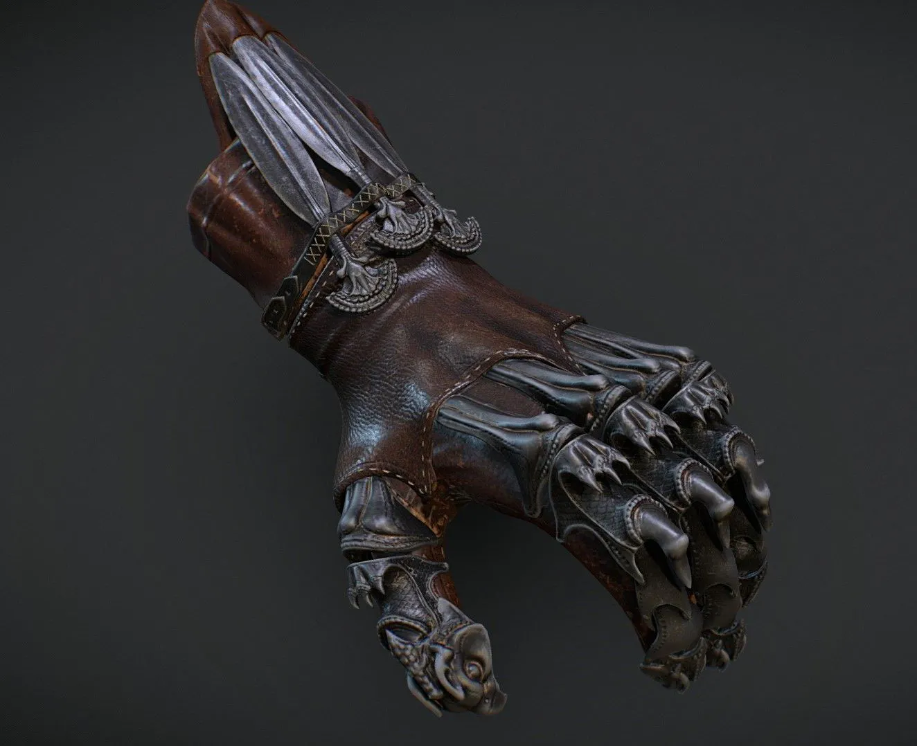 PBR Game 3D Models - Prince Of Persia Glove