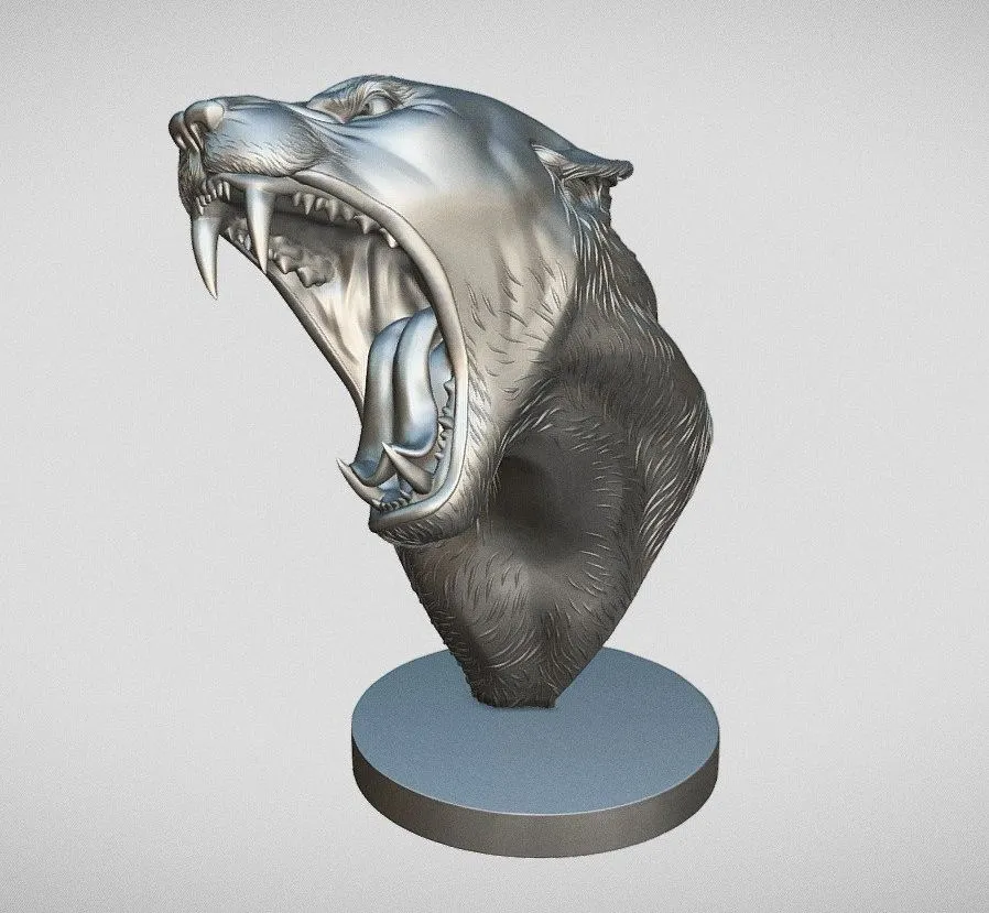 PBR Game 3D Models - Printready Lioness