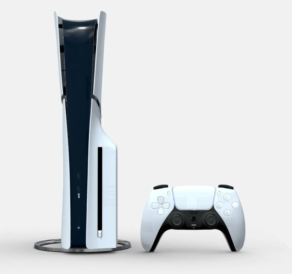 PBR Game 3D Models - Ps5 Slim