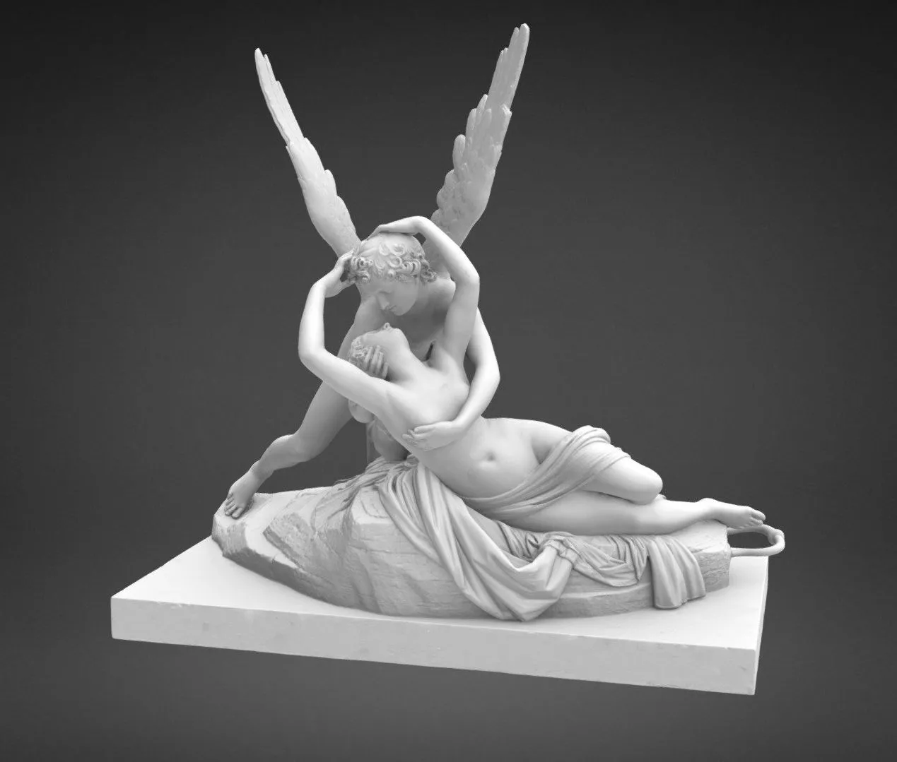 PBR Game 3D Models - Psyche Ranimee Par Le Baiser De Lamour