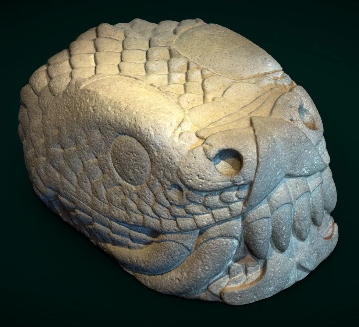PBR Game 3D Models - Quetzalcoatl Print