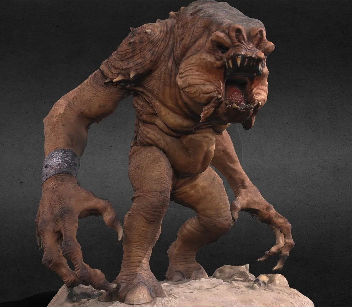PBR Game 3D Models - Rancor Star Wars