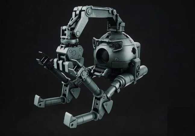 PBR Game 3D Models - RB-79G Ball Work Type Fan Art from Mobile Suit Gundam