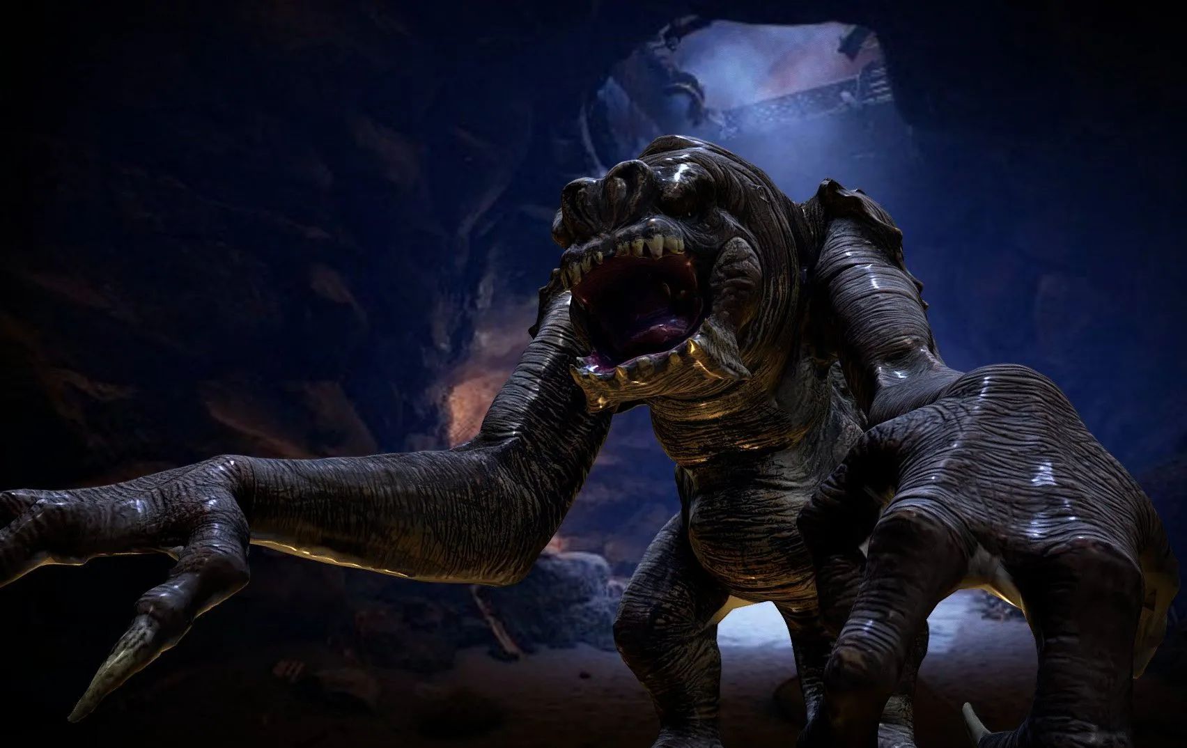 PBR Game 3D Models - Re Scan Star Wars Rancor Iphone Scaniverse