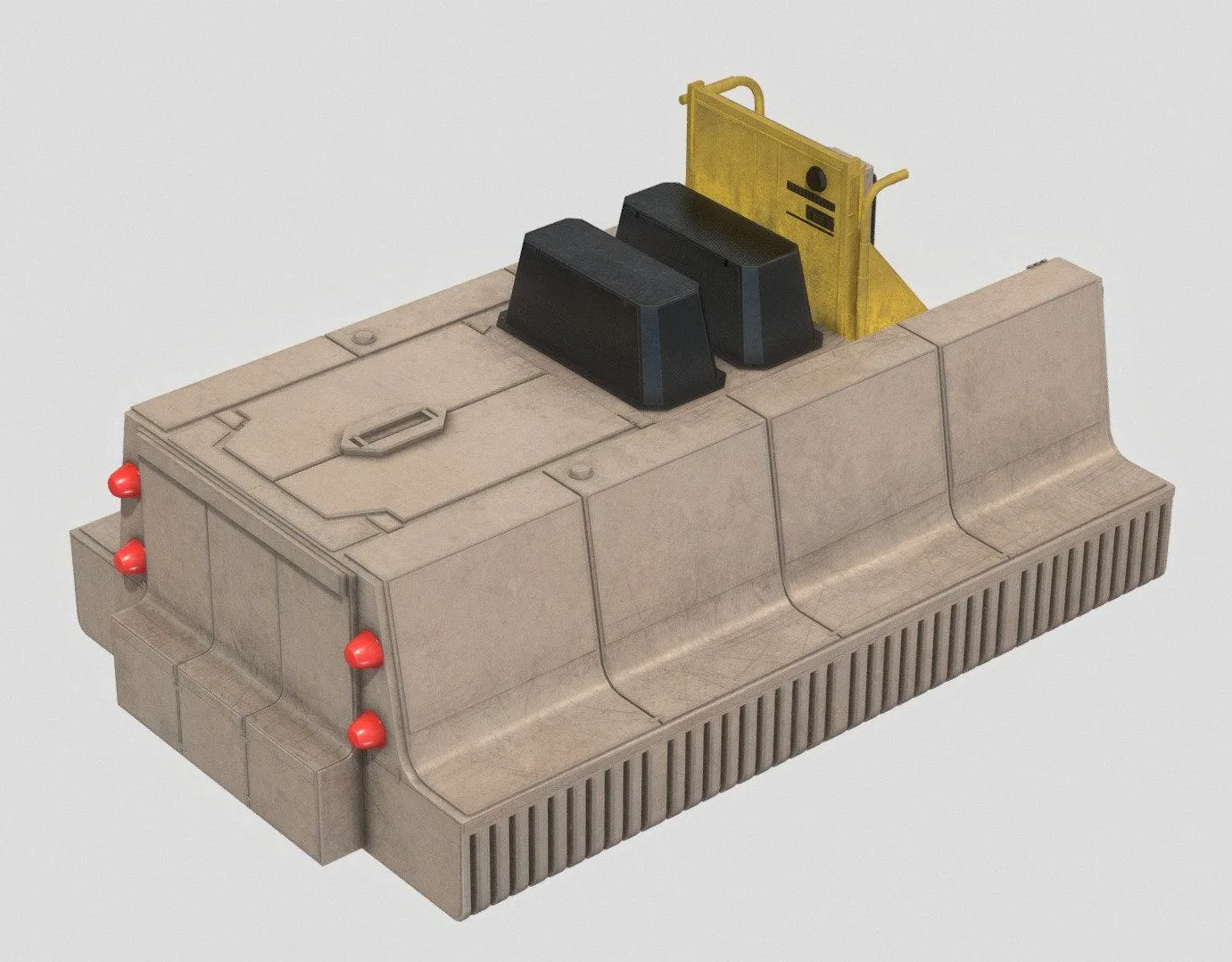 PBR Game 3D Models - Rebel Personnel Carrier Star Wars