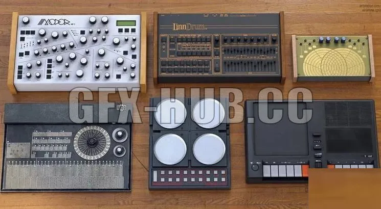 PBR Game 3D Models - Retrotech bootcamp