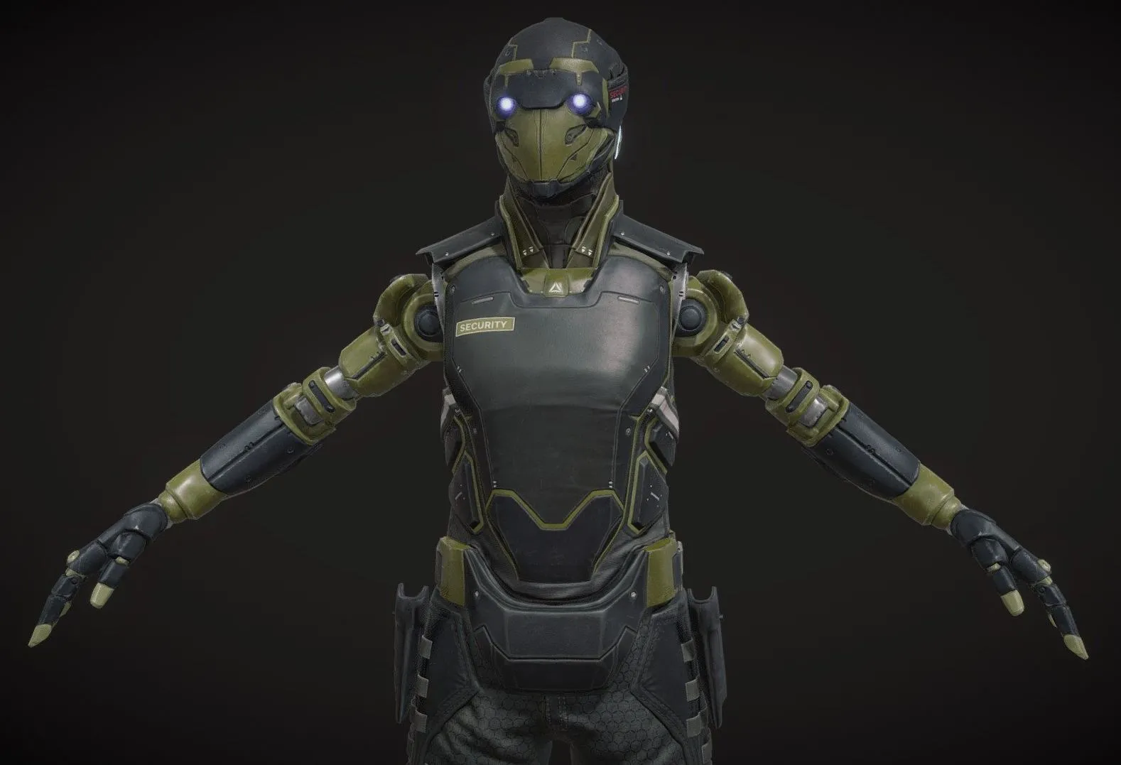 PBR Game 3D Models - Robot R32