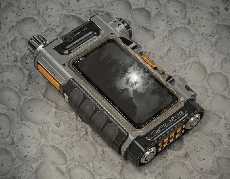 PBR Game 3D Models - Sci-fi Controller V39