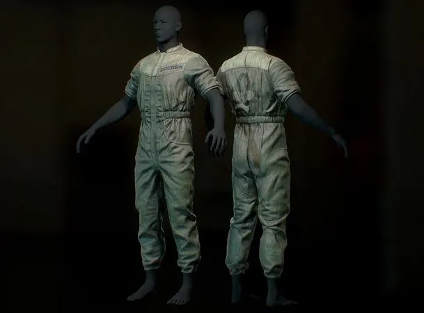 PBR Game 3D Models - SERUM – hero suit