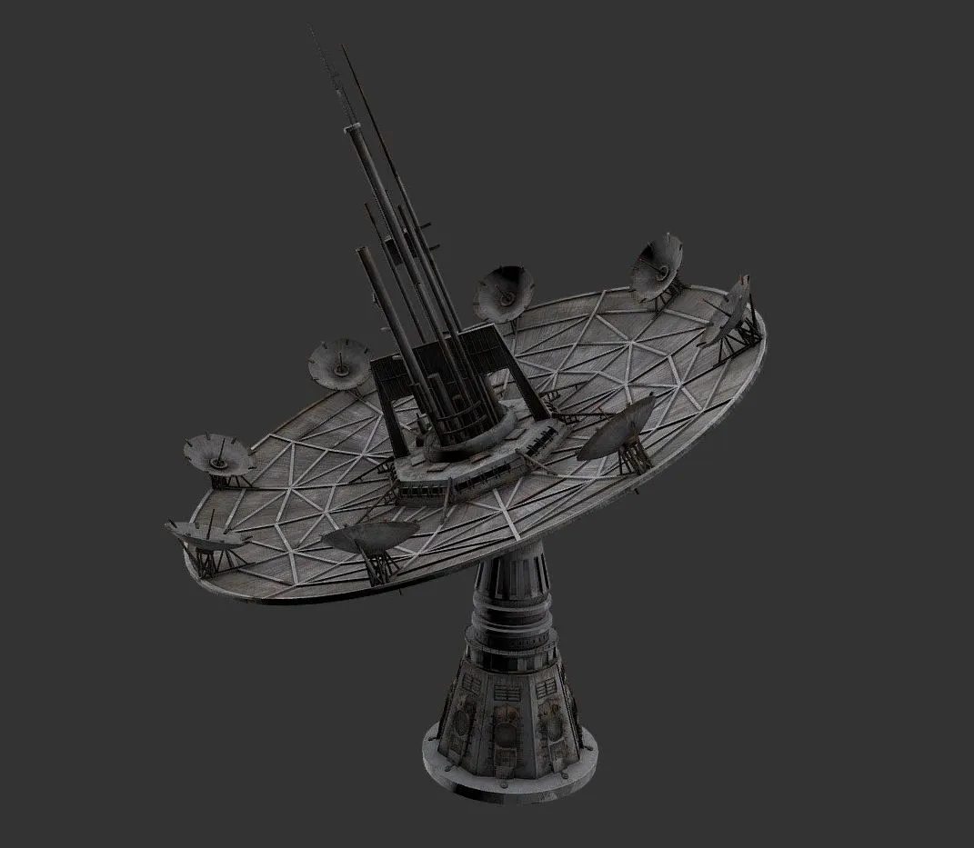 PBR Game 3D Models - Shield Generator