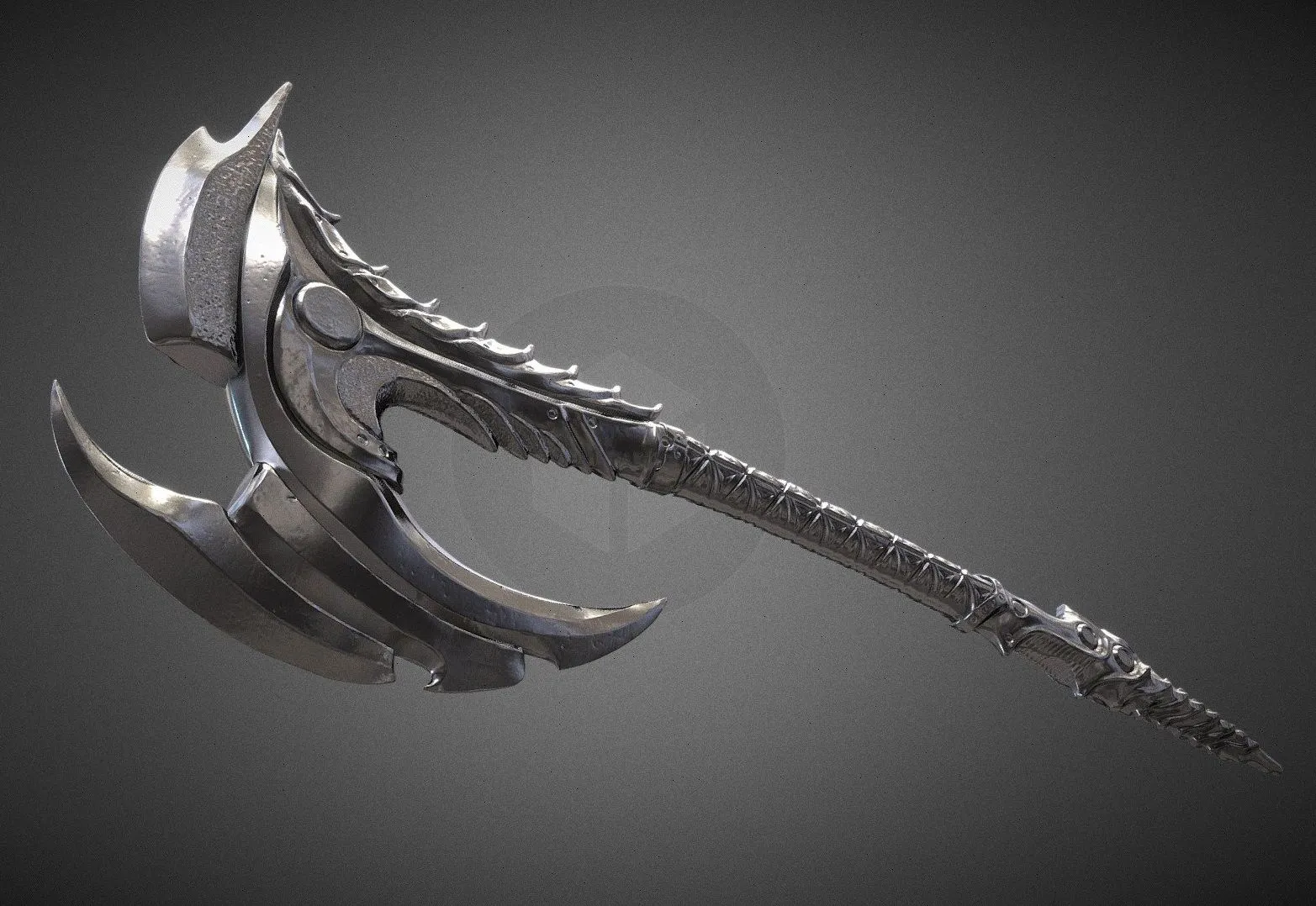 PBR Game 3D Models - Skaz Axe
