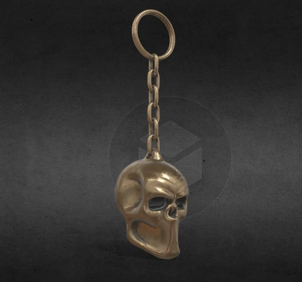 PBR Game 3D Models - Skull